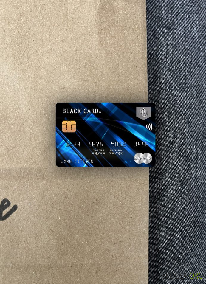 USA USAA banque mastercard photolook ,